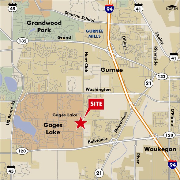 33588 Hunt Club Rd, Libertyville, IL à vendre - Photo de l’immeuble – Image 2 sur 2