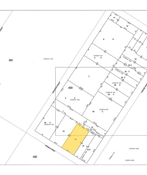 131-133 Spring St, New York, NY à louer - Plan cadastral – Image 2 sur 6