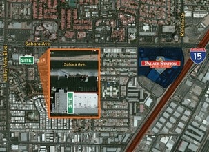 4211 W Sahara Ave, Las Vegas, NV - VUE AÉRIENNE  vue de carte - Image1