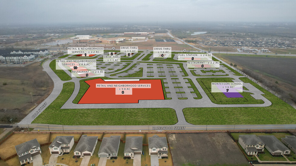 US Highway 380 & Boorman ln, Princeton, TX à vendre - Plan de site – Image 2 sur 5