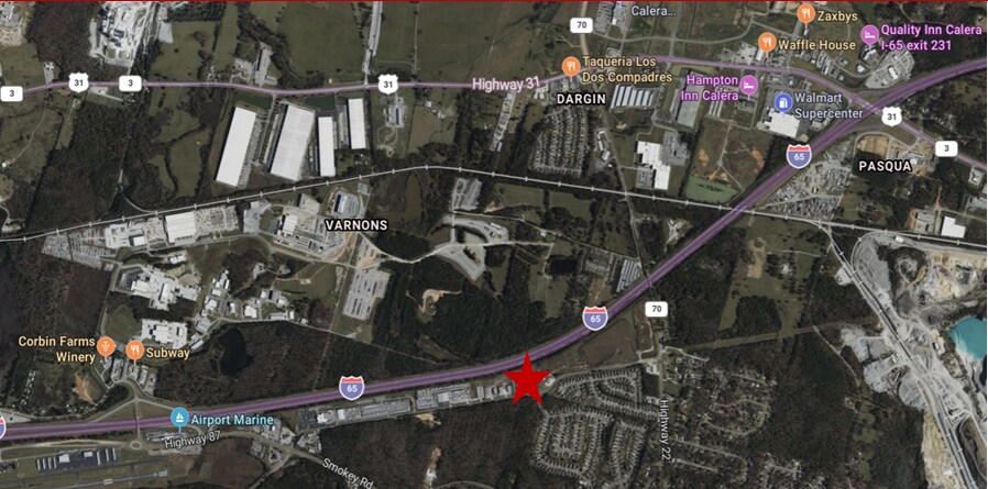 430 George Roy Pky, Calera, AL à vendre - Aérien – Image 3 sur 3