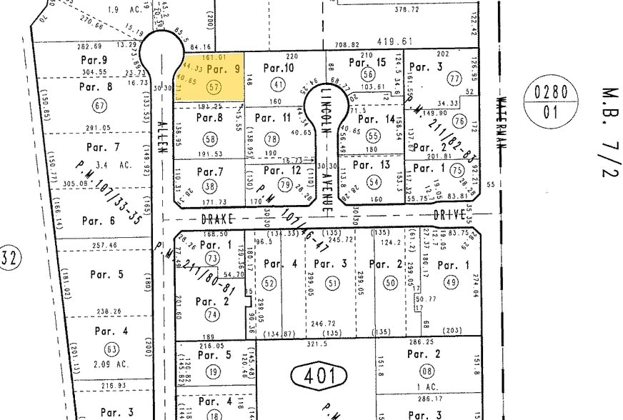 619 S Allen St, San Bernardino, CA à louer - Plan cadastral – Image 3 sur 5