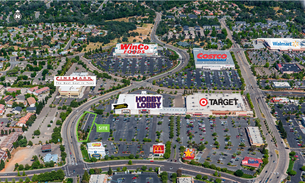 1325-1335 Churn Creek Rd, Redding, CA à vendre - Aérien – Image 2 sur 2