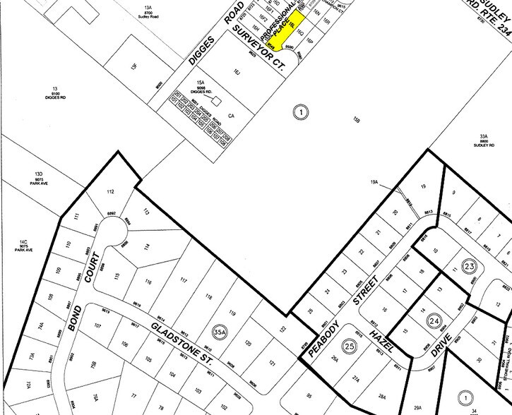 9548-9550 Surveyor Ct, Manassas, VA à vendre - Plan cadastral – Image 2 sur 22