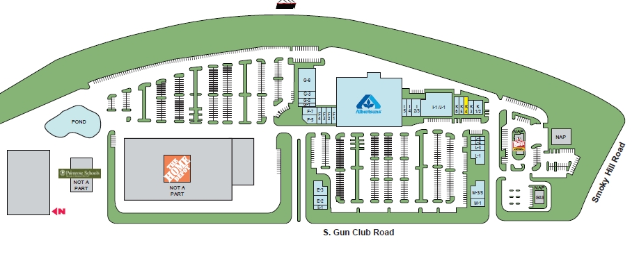 6020-6240 S Gun Club Rd, Aurora, CO à louer - Plan de site – Image 3 sur 3