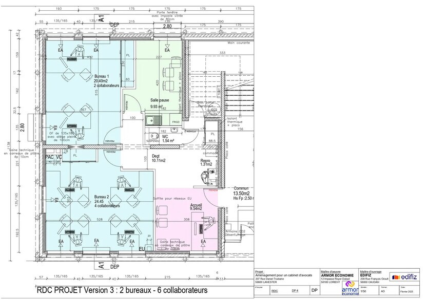 207 Rue Daniel-Charles Trudaine, Lanester à vendre - Plan d’étage – Image 3 sur 9