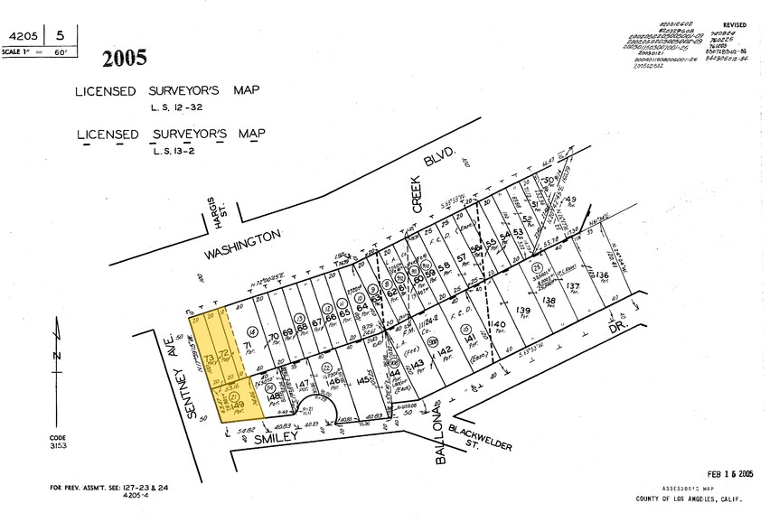 6006 Washington Blvd, Culver City, CA à louer - Plan cadastral – Image 2 sur 19