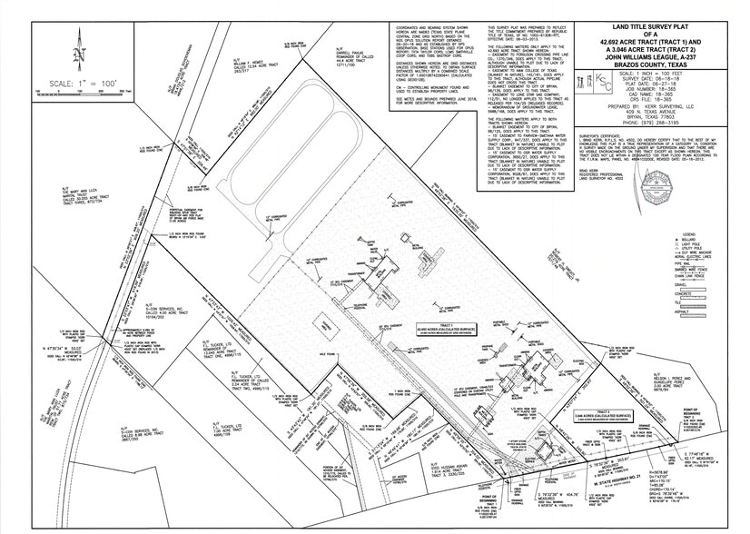 7932 W State Highway 21, Bryan, TX à louer - Plan cadastral – Image 3 sur 3