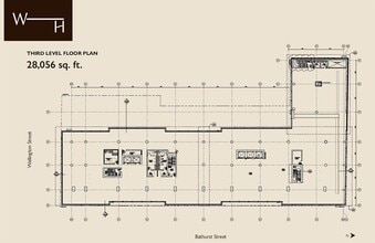 66 Bathurst St, Toronto, ON à louer Plan d’étage– Image 1 sur 1
