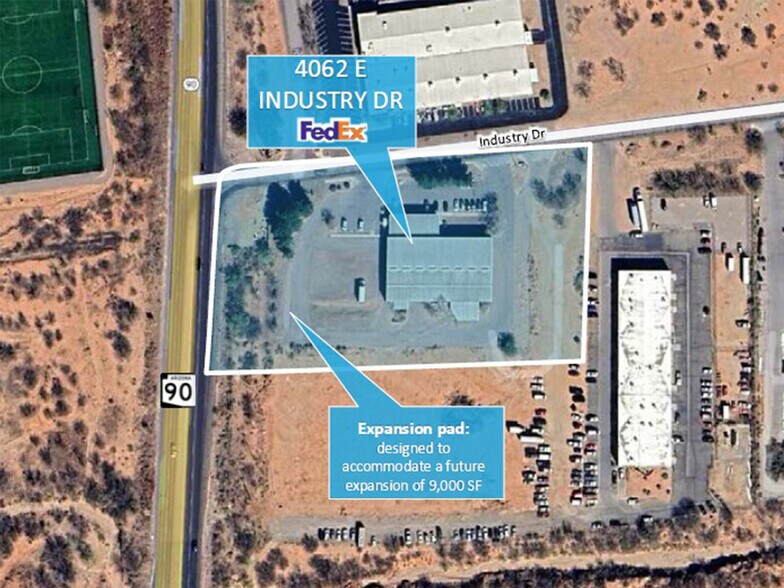 4062 E Industry Dr, Sierra Vista, AZ à vendre - Photo de l’immeuble – Image 2 sur 4