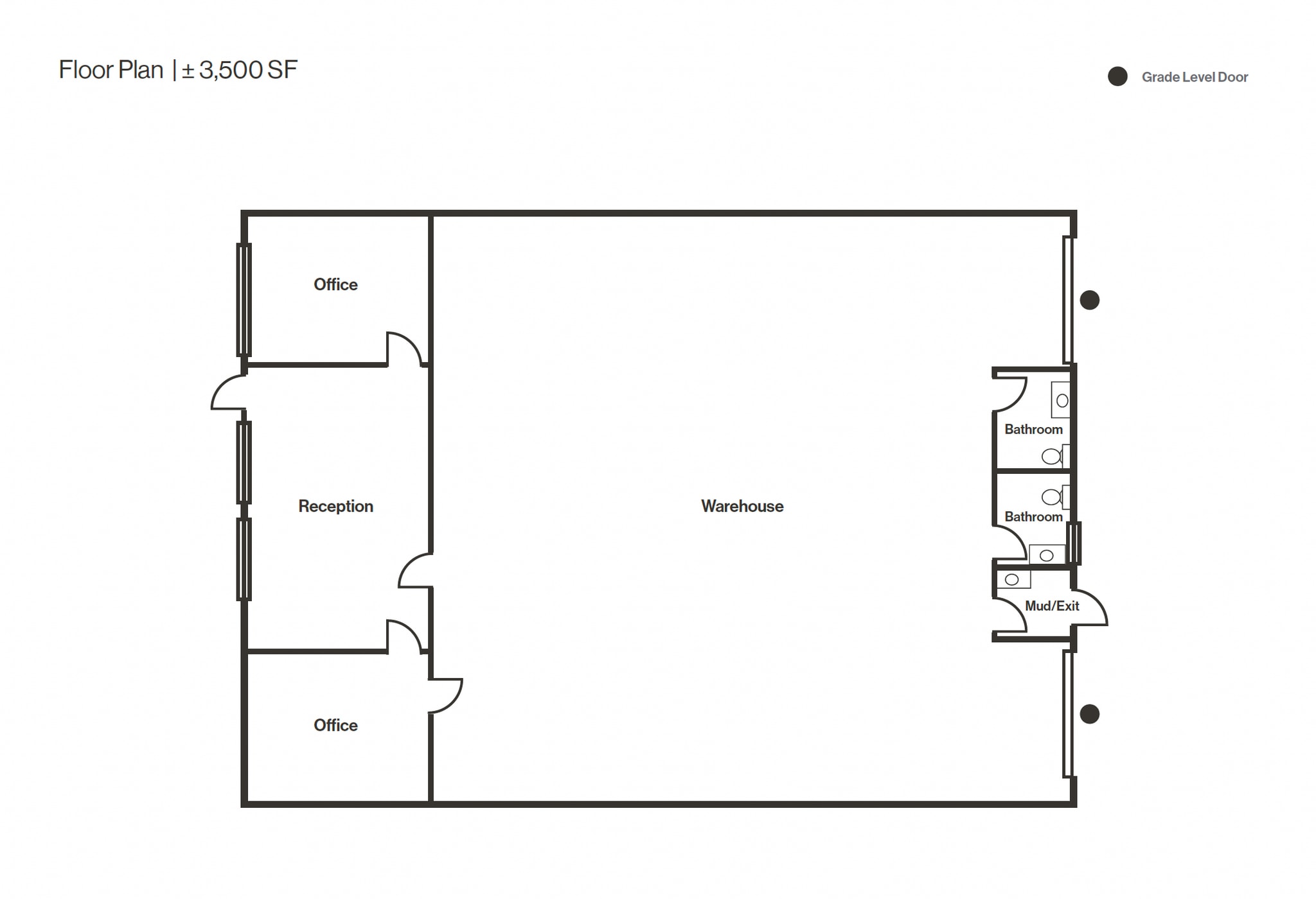 845 E 2nd St, Reno, NV à louer Plan d’étage– Image 1 sur 1