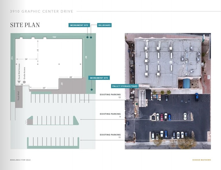 3910 Graphic Center Dr, Las Vegas, NV à vendre - Plan de site – Image 3 sur 5