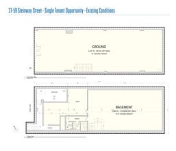 3159-3163 Steinway St, Astoria, NY à louer Plan d’étage– Image 1 sur 1