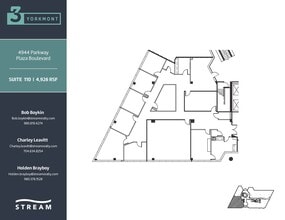 4828 Parkway Plaza Blvd, Charlotte, NC à louer Plan d’étage– Image 1 sur 1