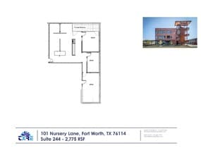 101 Nursery Ln, Fort Worth, TX à louer Plan d’étage– Image 1 sur 1