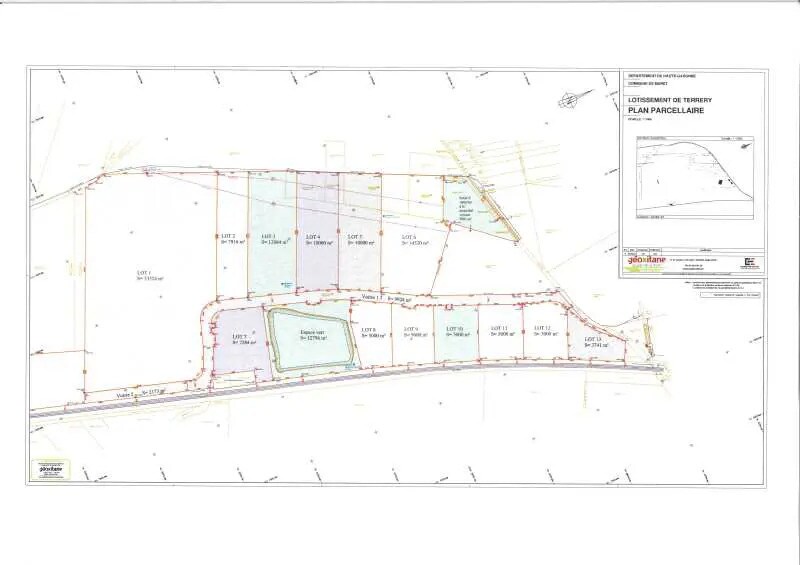 dans Muret à vendre - Plan de site – Image 3 sur 3