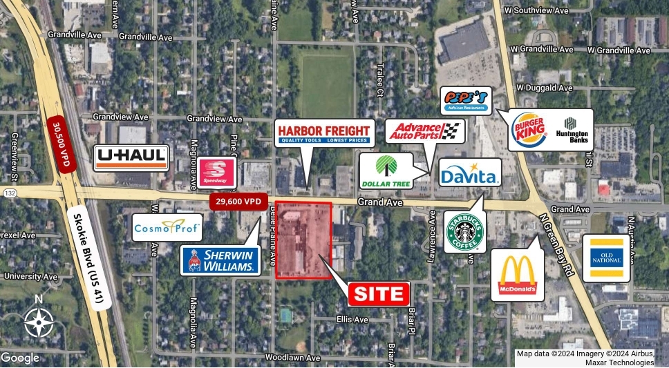3545 Grand Ave, Gurnee, IL à louer - Photo de l’immeuble – Image 2 sur 5
