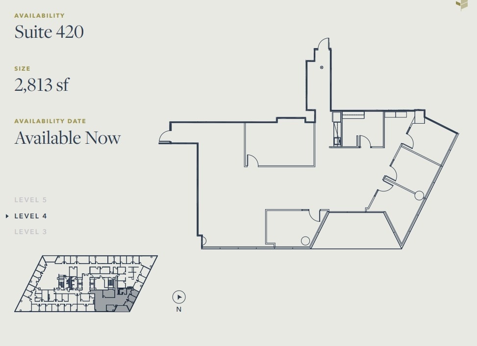 1701 Directors Blvd, Austin, TX à louer Plan d’étage– Image 1 sur 1