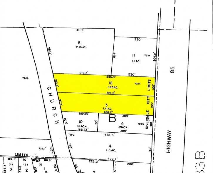 7227 Highway 85, Riverdale, GA à vendre - Photo de l’immeuble – Image 3 sur 6