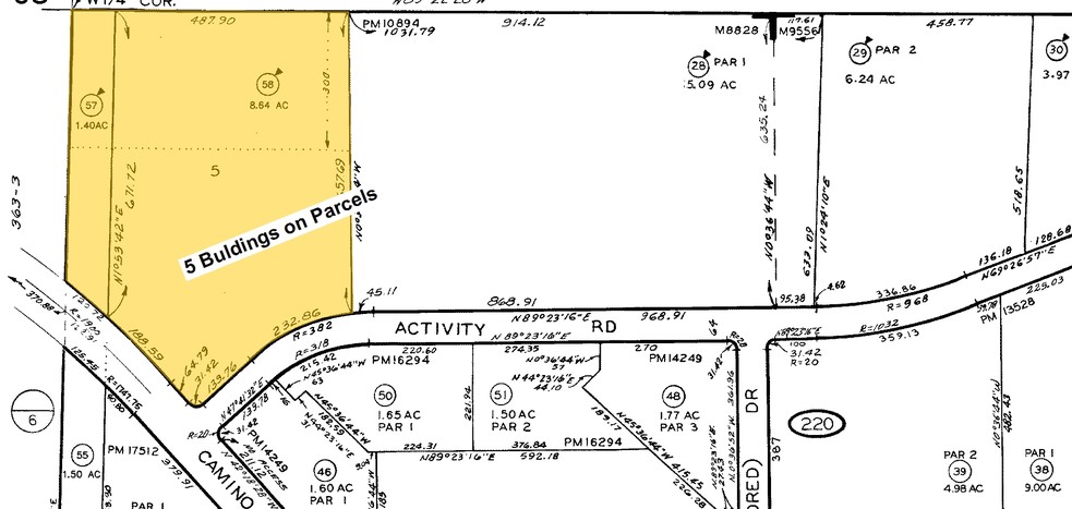 8910 Activity Rd, San Diego, CA à louer - Plan cadastral – Image 2 sur 3