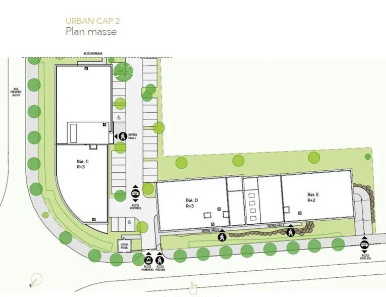 230 Rue Frédéric Joliot Curie, Aix-en-Provence à louer - Plan d’étage – Image 3 sur 11