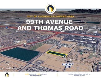 Plus de détails pour 99th Ave & Thomas Rd, Avondale, AZ - Terrain à vendre
