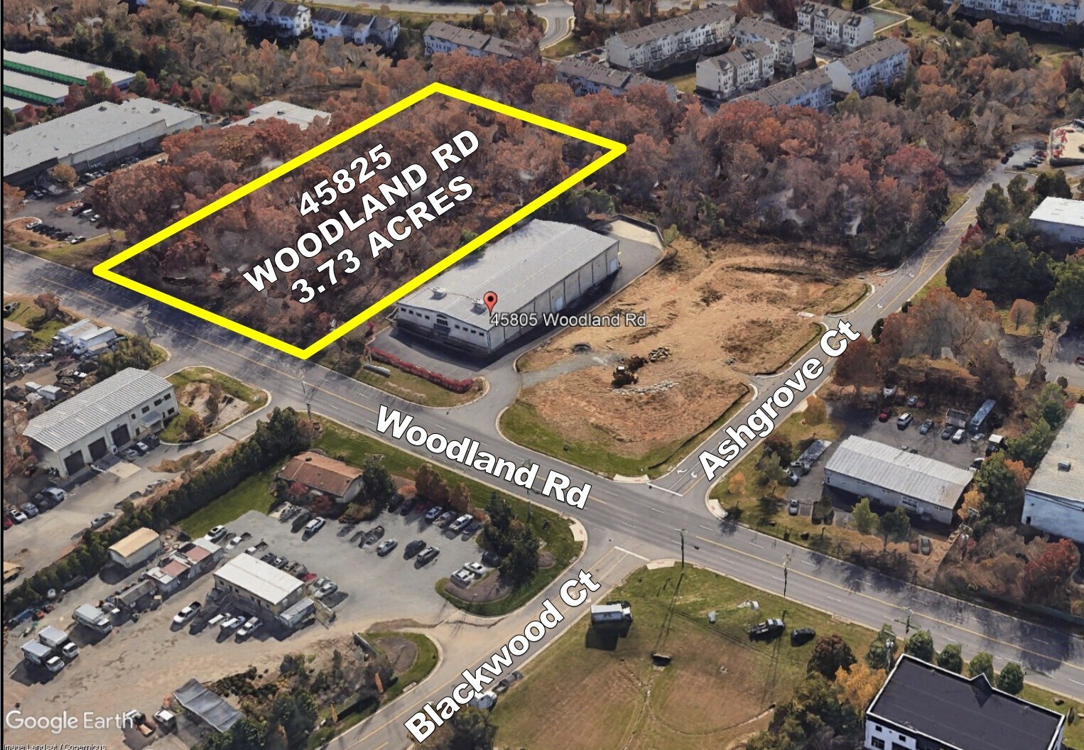 45825 Woodland Rd, Sterling, VA à vendre Aérien– Image 1 sur 2