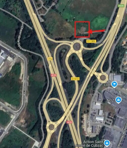 Local commercial dans Virsac à louer - Photo de l’immeuble – Image 2 sur 9