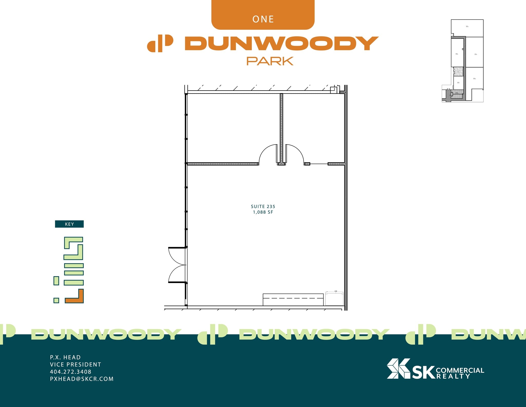 1 Dunwoody Park, Atlanta, GA à louer Plan de site– Image 1 sur 1