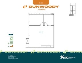 1 Dunwoody Park, Atlanta, GA à louer Plan de site– Image 1 sur 1