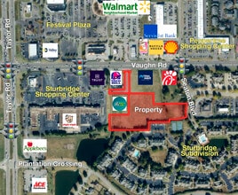 4.86 Acres Vaughn Road, Montgomery, AL - Vue aérienne  vue de carte - Image1
