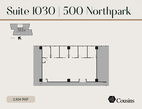 1200 Abernathy Rd NE, Atlanta, GA à louer Plan d’étage– Image 1 sur 1