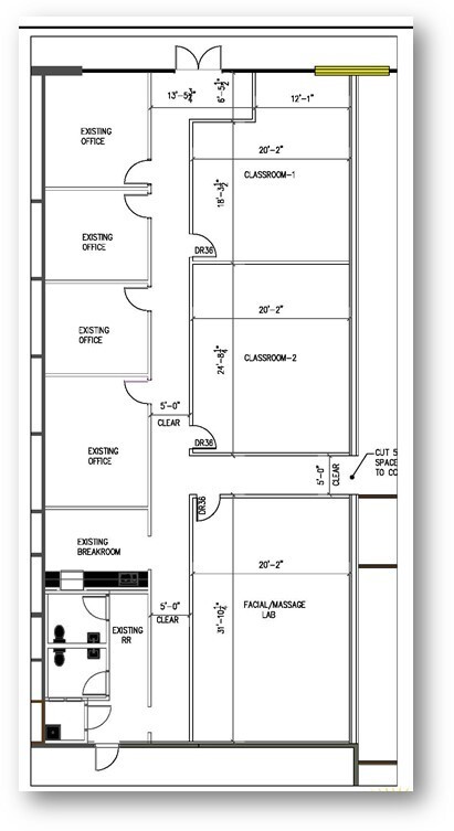 14001-14065 Delany Rd, La Marque, TX à louer Plan d’étage– Image 1 sur 1
