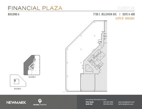 7730 E Belleview Ave, Greenwood Village, CO à louer Plan d’étage– Image 1 sur 1