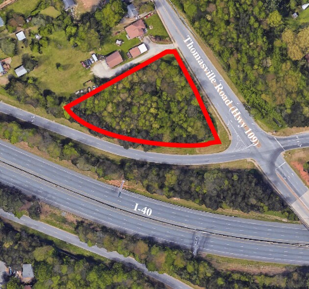 Highway 109 SE Quadrant, Winston-Salem, NC à vendre - Aérien – Image 3 sur 3