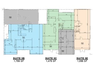 1840 Southside Blvd, Jacksonville, FL à louer Plan d’étage– Image 1 sur 1