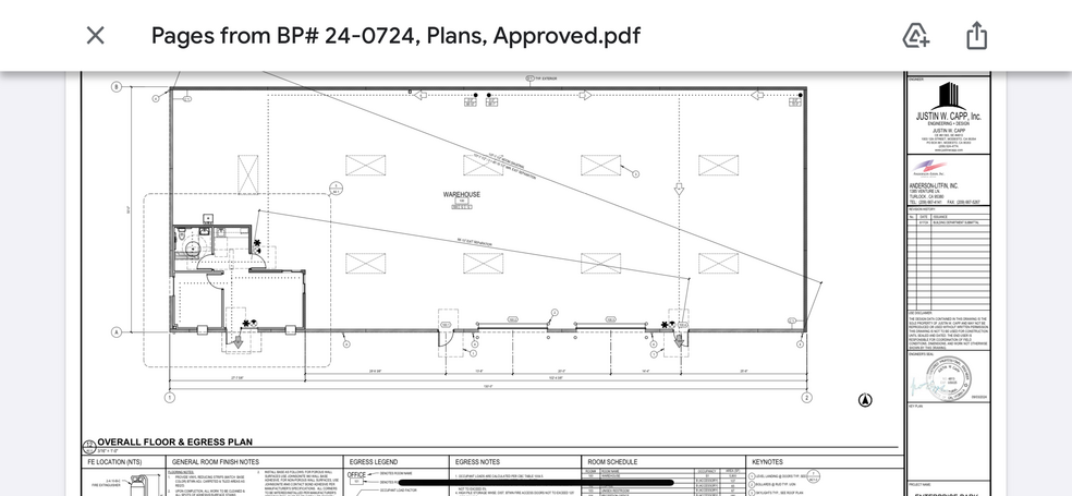 1750 Olympic Dr, Turlock, CA à louer - Plan d’étage – Image 2 sur 5