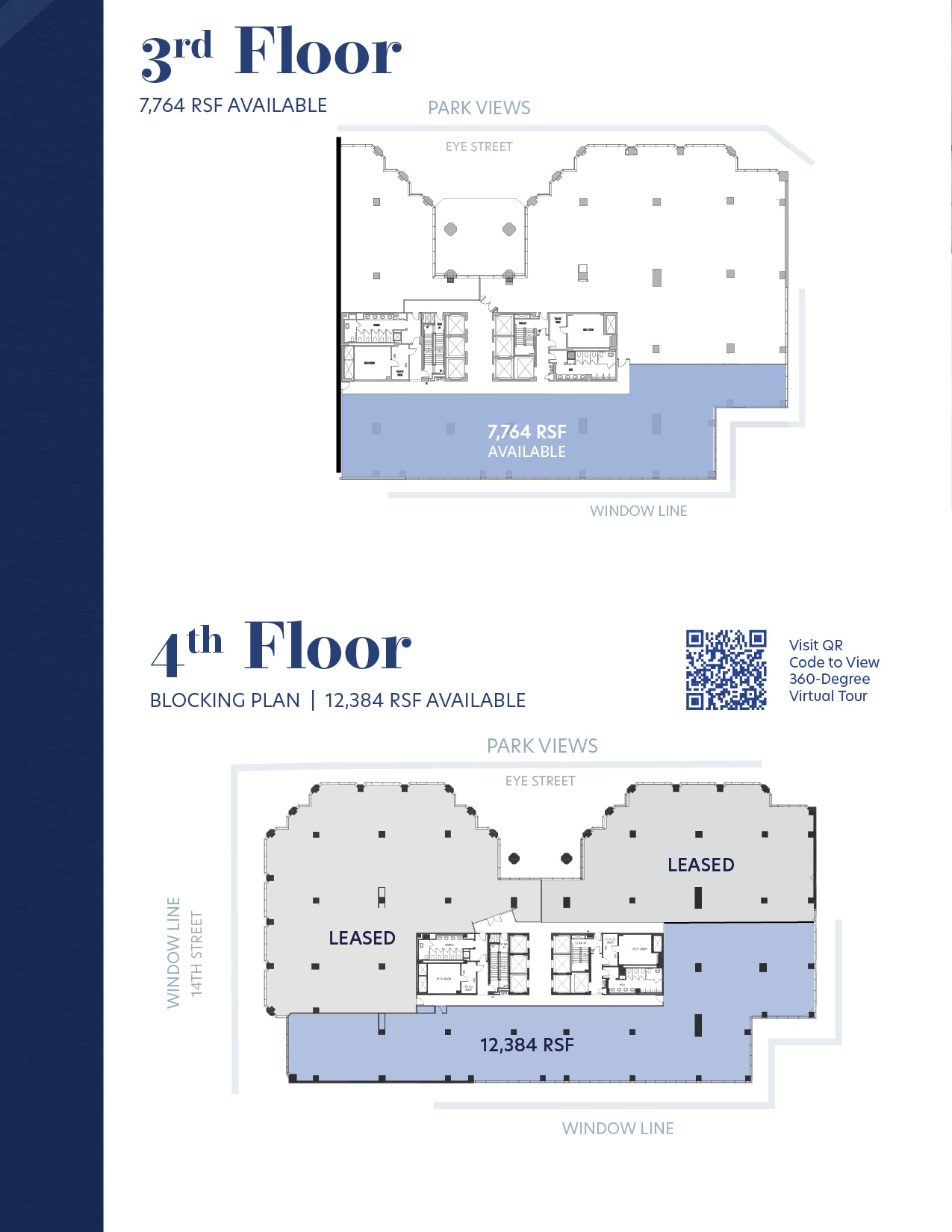 1350 Eye St NW, Washington, DC à louer Plan d’étage– Image 1 sur 1