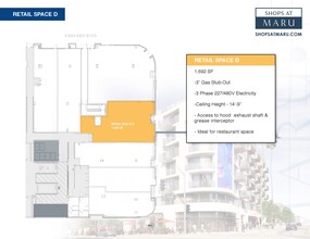549 S Harvard Blvd, Los Angeles, CA à louer Plan d’étage– Image 1 sur 1