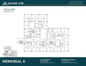 738 Highway 6 S, Houston, TX à louer Plan d’étage– Image 1 sur 1