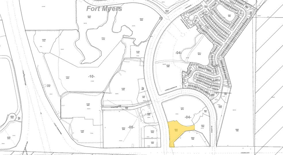 3427 Forum Blvd, Fort Myers, FL à vendre - Plan cadastral – Image 2 sur 4