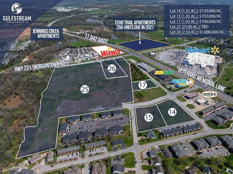 575 Seymour Dr, Bowling Green, KY à vendre - Aérien – Image 2 sur 4