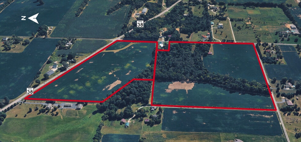 E. State Road 38 & Oak Ridge Road Rd, Sheridan, IN à vendre - Aérien – Image 3 sur 6