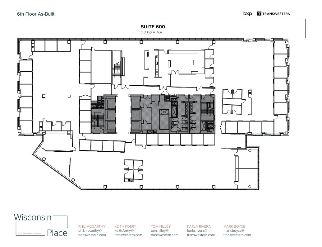 5404 Wisconsin Ave, Chevy Chase, MD à louer Plan d’étage– Image 1 sur 1
