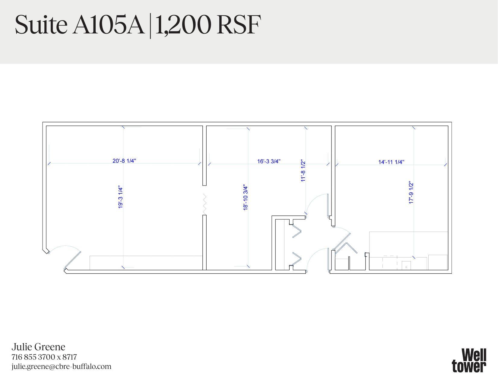 550 Orchard Park Rd, West Seneca, NY à louer Plan d’étage– Image 1 sur 1