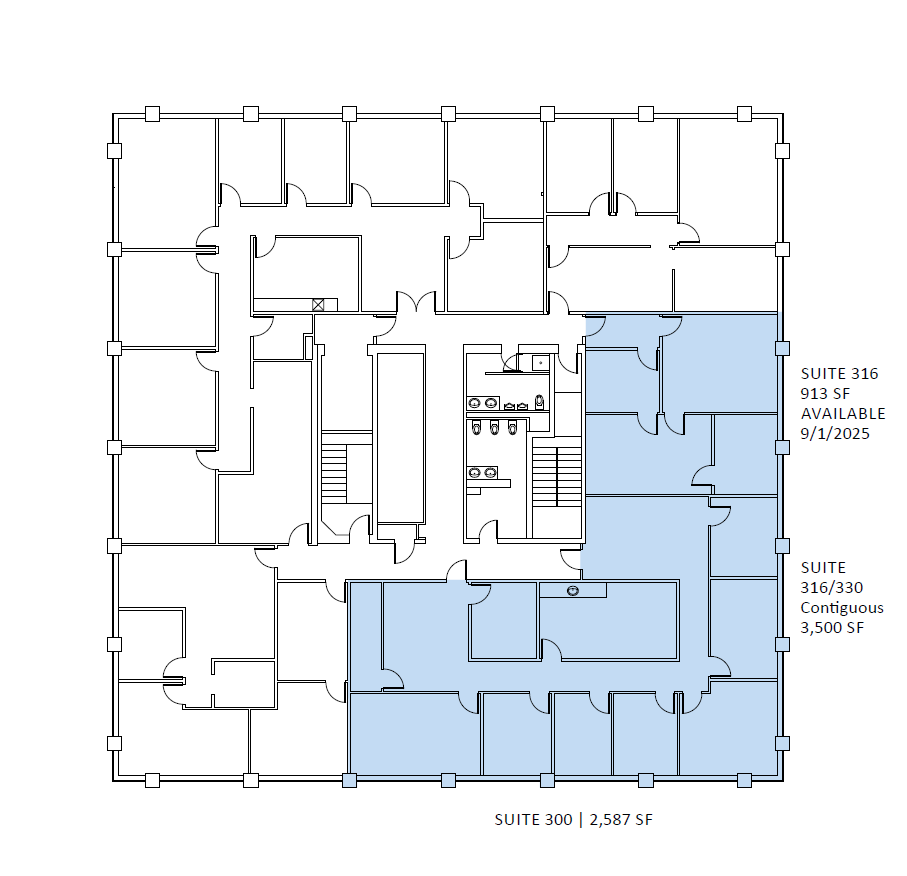101 Summit Ave, Fort Worth, TX à louer Plan d’étage– Image 1 sur 1
