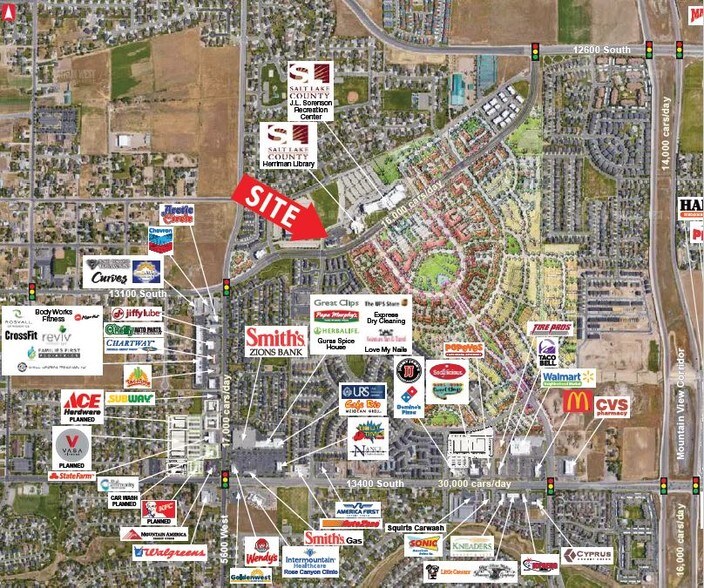 5418 W Main St, Herriman, UT à vendre - Aérien – Image 2 sur 5