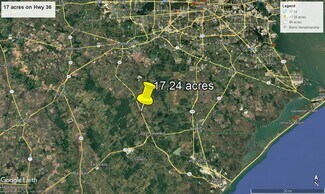Plus de détails pour 28205 Highway 36, Damon, TX - Terrain à vendre