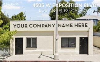 Plus de détails pour 4505 Exposition Blvd, Los Angeles, CA - Local commercial à vendre