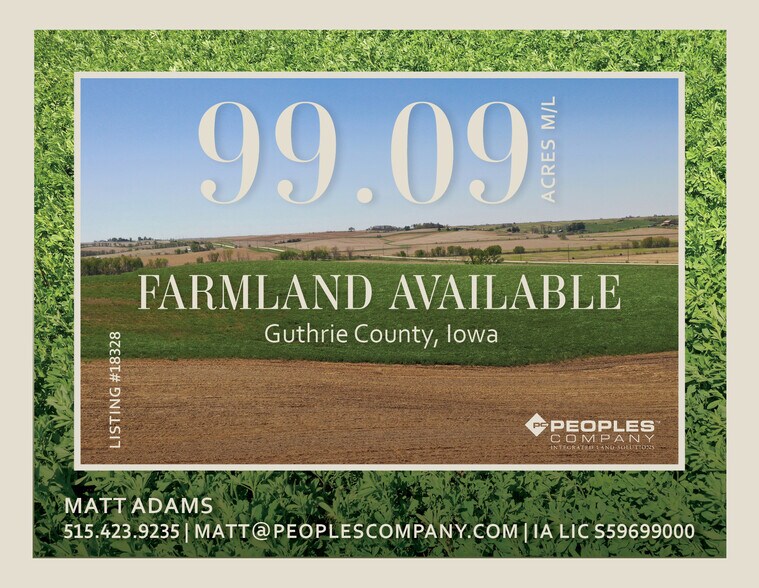 00 Iowa Highway 25 & 190th Street, Guthrie Center, IA à vendre - Photo de l’immeuble – Image 1 sur 19